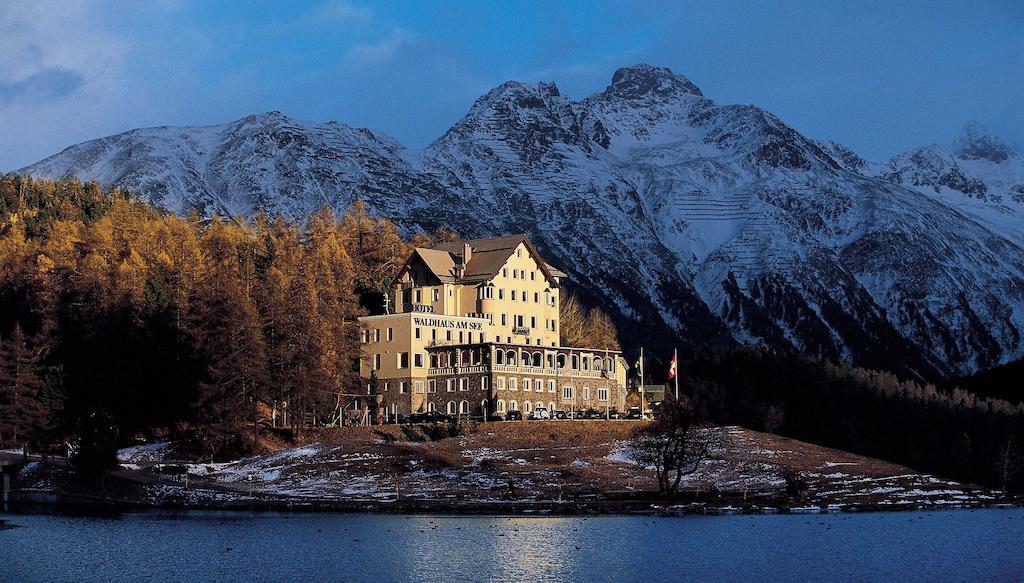 Hotel Waldhaus Am See St. Moritz Bagian luar foto