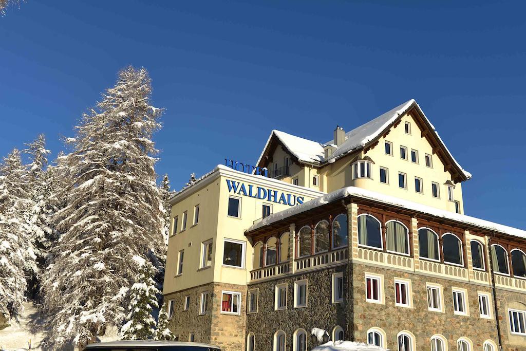 Hotel Waldhaus Am See St. Moritz Bagian luar foto